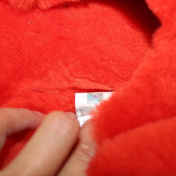 NIB UGG WOMEN'S COQUETTE SUEDE SHEARLING SLIP ON SLIPPERS‎ RED PEPPER - Picture 5 of 8